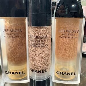 CHANEL Les Beiges Water-Fresh Tint & Complexion Touch - TRIO light/medium